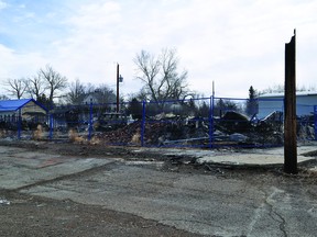 Carmangay's Grange Hotel burned to the ground on Sunday. Carmangay firefighters responded to the fire call at 1 a.m. Sunday morning, and many fire departments in the area responded to help out. The hotel was Carmangay's oldest building, having been built in 1909.