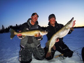 March is prime time to catch trophy walleye and pike in shallow water across Sunset Country.