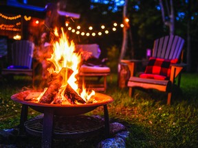 Before cozying up to a backyard fire pit -- make sure you know the rules and have an approved pit and permit.
Metro Creative Connection