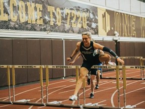 Londoner Liam Mather has battled back from a couple of injuries to resurrect his hurdling career at Colorado State. He posted a 7.92-second effort in the 60-metre hurdles at the final meet of the 2020-21 NCAA indoor season, fourth all-time best at the school. (Colorado State athletics)