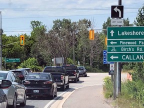 Residents have until Friday to share their thoughts on proposed changes along Lakeshore and Pinewood Park drives, including the construction of two new roundabouts. Nugget File Photo