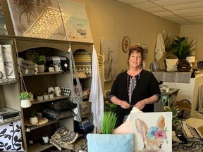 Karen McDonald, of Shoreline Chic, recently moved to her first retail space in downtown Ripley, right across from Lewis Park. She held her grand opening on Wednesday, March 31. Hannah MacLeod/Lucknow Sentinel