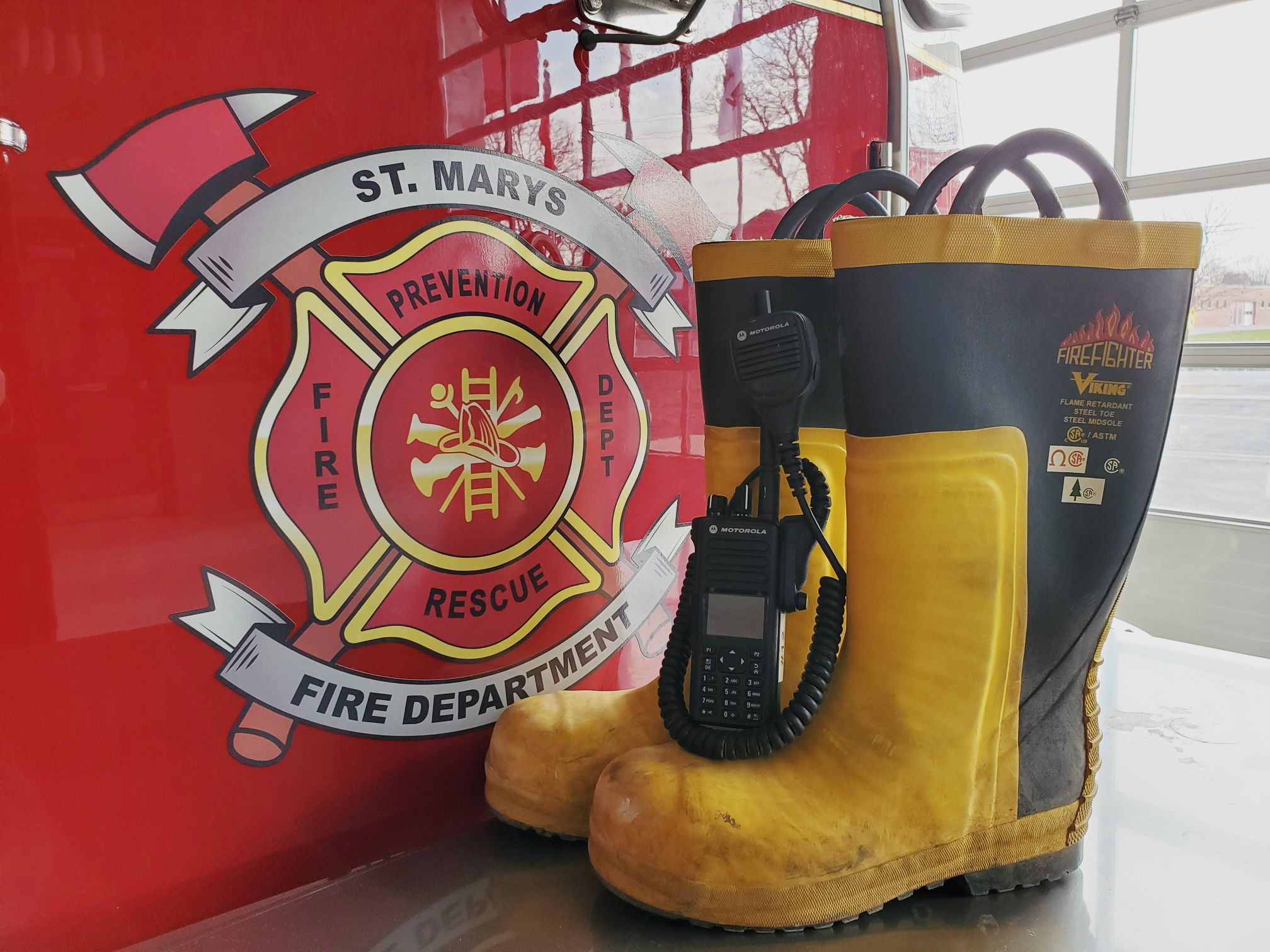 Fire department sale boots