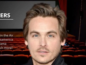 Kevin Zegers, a Woodstock-born actor, will appear on Thursday, April 8, 2021 in a new show on ABC and CTV. (City of Woodstock)