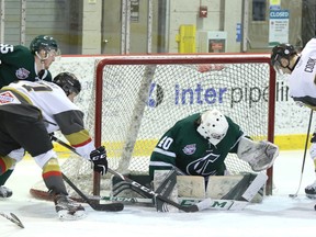 The Sherwood Park Crusaders finished last month’s series with a winning 6-2 record, which featured a five-game win streak. 
Photo courtesy Target Photography