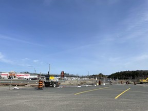 After a lengthy delay and an ownership change, the new A & W restaurant is finally under construction in Espanola. The much-anticipated new eatery will be located in the Canadian Tire parking lot and is reportedly going to bring up to 50 new jobs to the town.