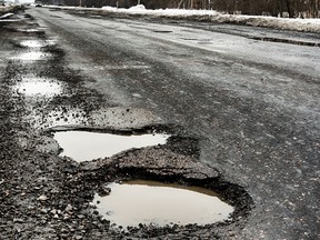 Sault Ste. Marie has about 1,200 road sections that are in bad need of repair.
