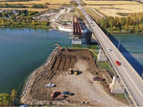 Further construction on Highway 15, which connects Fort Saskatchewan to Sturgeon County and Edmonton, has been funded by the federal government. Photo courtesy of Devin Sheremeta