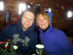 Jedd Smith and his mother, Cathy Inch.