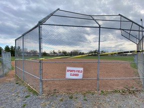 The Ontario government closed outdoor amenties such as sports fields and golf courses as they extended the provincewide lockdown on Friday afternoon.