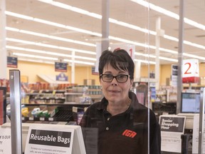 Sandy Andrews is co-owner of the Whitecourt IGA. Business owners across the town may take interest in an upcoming business resiliency forum. Brigette Moore | Whitecourt Star