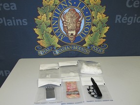 The RCMP recovered nine ounces of methamphetamine in a traffic stop outside of Portage la Prairie. (supplied photo)
