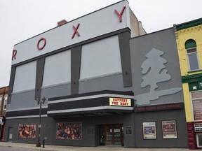 The Roxy Theatre operated by Owen Sound Little Theatre in downtown Owen Sound on Sunday, April 25, 2021.