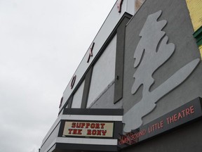 The Roxy Theatre operated by Owen Sound Little Theatre in downtown Owen Sound on Sunday, April 25, 2021.