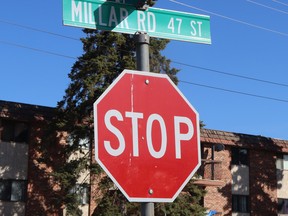 Whitecourt council is considering ways to improve safety at the crosswalk on 55th Ave. and 47th St.