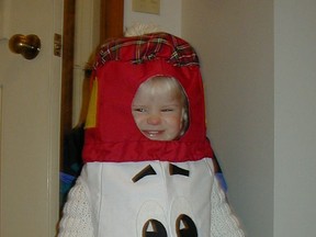 Maia Hinchberger in the Blinky costume for Halloween 2004. SUBMITTED