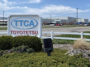 Toyotetsu Canada auto parts plant in Simcoe has started to re-open after a temporarily shut down due to a COVID-19 outbreak. (Postmedia Network photo)