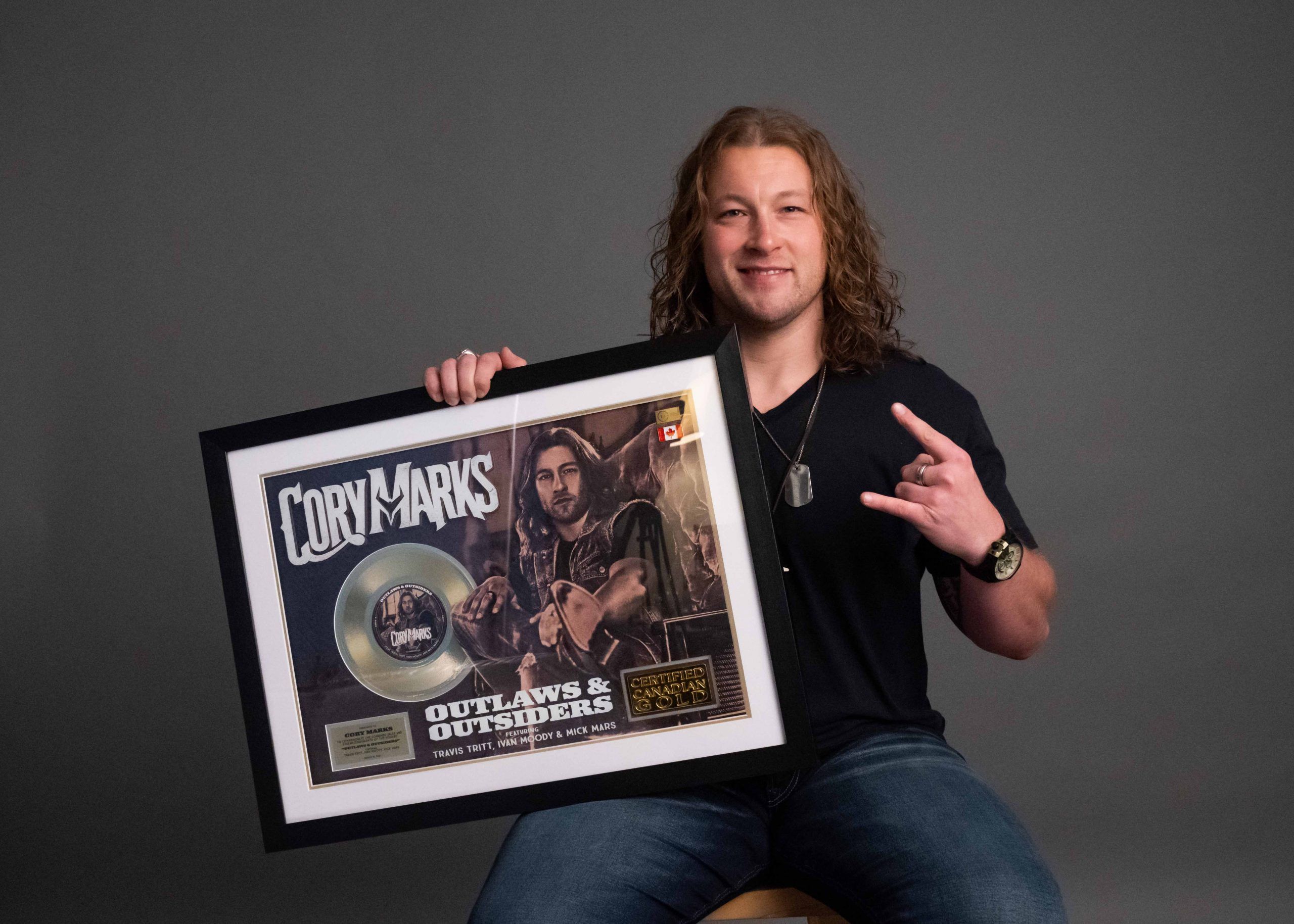 Cory Marks' single certified Gold The Daily Press