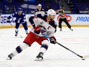 The Maple Leafs have acquired veteran forward Nick Foligno from the Columbus Blue Jackets.