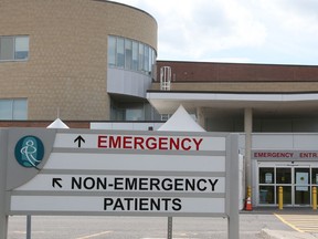 The Queensway-Carleton Hospital is one of three hospitals in Ottawa that have received COVID-19 patients from Ajax and Scarborough. Jean Levac/Postmedia