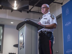 Edmonton Police Service Chief Dale McFee.