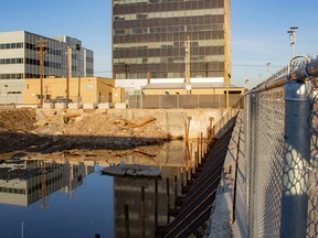 Work on the site of the former Park Hotel is expected to begin late spring or early summer on  12-storey  apartment with first floor commercial space. PHOTO RANDY VANDERVEEN