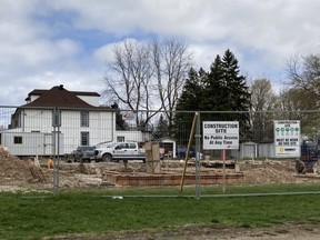 Grey Bruce Living Ltd. has begun construction of The Douglas, a 23-unit rental housing development on 8th Avenue East. The project is exempt from the city's development fees. DENIS LANGLOIS