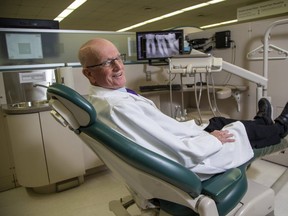 Ken Wright, a dentist and adjunct professor at Western University’s Schulich school of medicine and dentistry, led efforts to open an affordable dental clinic for low-income Londoners. Wright said he's embarrassed the new clinic operating out of the Glen Cairn community resource centre is named after him. (Derek Ruttan/The London Free Press file photo)