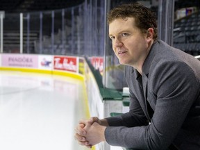 Danny Syvret, former captain of London Knights 2005 Memorial Cup winning team. (Mike Hensen/The London Free Press)