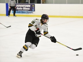 Photo provided

The Greyhounds used the fourth choice overall in the 2020 draft to select London Jr. Knights centre Bryce McConnell-Barker
