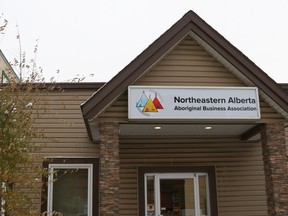 The Northeastern Alberta Aboriginal Business Association's (NAABA) downtown Fort McMurray building on Tuesday, October 27, 2020. Sarah Williscraft/Fort McMurray Today/Postmedia Network