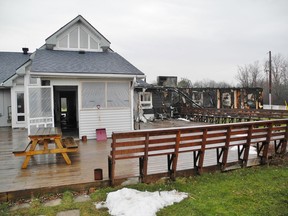 This was the view at the rear of the Native Horizons Treatment Centre on MCFN after fire destroyed a wing of the complex in 2018.