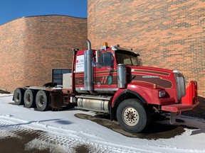 A donation of a 2005 Western Star semi-tractor will provide the opportunity for GPRC to meet the growing demand for commercial drivers training. The unit was donated by RyTy, an oilfield transportation company. PHOTO SUBMITTED
