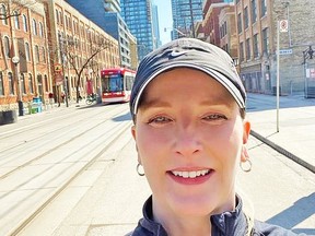 CampbellfordÕs own Kristina Lauesen participated in the 2020 Ranney Gorge Virtual Run in her current city of Toronto. This year's virtual event will take place between May 1-16. SUBMITTED PHOTO