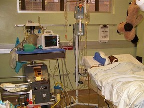 Ontario numbers show hospital intensive care units are filling up with a reported 525 people needing elevated medical care across the province on the first day of the stay-at-home order Thursday. Photo for illustration purposes only. FREEIMAGES.COM