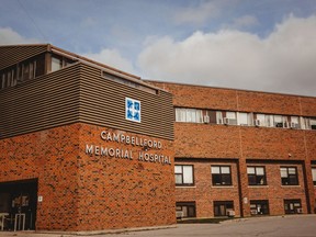 With the current provincial restrictions and stay-at-home-orders in effect, Campbellford Memorial Hospital (CMH) is further restricting visiting. CAITLIN LAVOIE