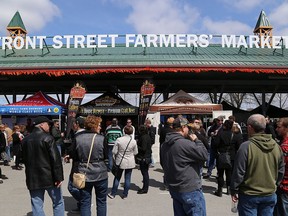 The Front Street Farmers' Market in Trenton will be open for the season next Saturday, May 8, at 8 a.m. TIM MILLER FILE
