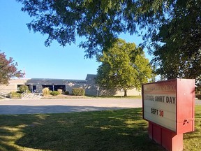 Brier Park School (above) in Brantford and Paris Central Public School were the first two schools in the province to be retrofitted with new HVAC technology to combat COVID-19.