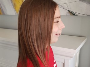 After more than two years, Bo McAnerin will be getting a haircut May 7. It's the second time that the Brockville youngster is raising money for Make-A-Wish and donating his own hair for wigs that can be worn by kids dealing with medical challenges.
Submitted photo/The Recorder and Times