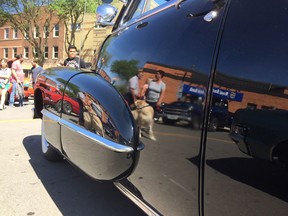 RetroFest will be returning this year, but it will be a virtual affair. The photograph shows a 1947 Cadillac, on display at the RetroFest that was held in downtown Chatham in 2019. Peter Epp/Chatham This Week