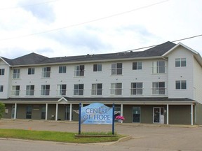 The Centre of Hope on Marshall Street in downtown Fort McMurray on July 16, 2020. Vincent McDermott/Fort McMurray Today/Postmedia Network