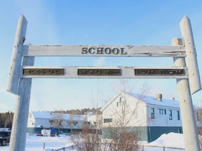 The Athabasca Delta Community School in Fort Chipewyan, Alta. on January 16, 2020. Vincent McDermott/Fort McMurray Today/Postmedia Network