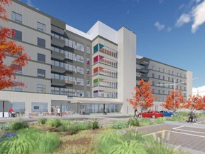A new Providence Care long-term care building is to incorporate a YMCA child-care centre into its main floor.
