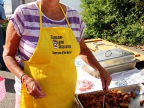 Jayne Curtis of the Gananoque Curling Club will be donating the annual Fish Fry for the Linklater School Breakfast Club to be held on May 2. She sees this as both a way to help local children and thank the community for their continued support of Gananoque Curling Club.  Lorraine Payette/for Postmedia network