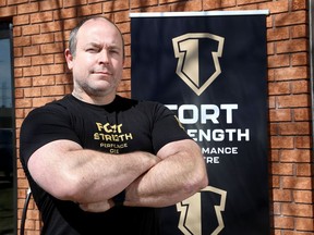 Jeff Dawson of Fort Strength is planning to offer outdoor workouts to his clients during the Ontario-wide COVID-19 lockdown.