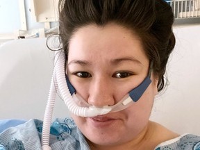 Ellen Wong-Gallant is now back home in Petawawa recovering from COVID-19 after spending a week in the Pembroke Regional Hospital receiving treatment for the virus. The 28-year-old developed pneumonia and required high-pressure oxygen to help her breathe.