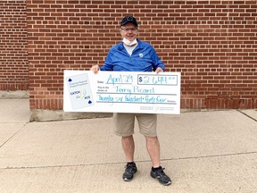 Terry Picard won $2,644 in Week 10 of the Pembroke Regional Hospital Foundation Catch the Ace 2.0 lottery.