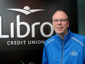 Steve Bolton, CEO of Libro Credit Union. File photo/Postmedia Network