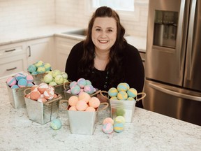 Stratford hairdresser Brittany Henry, who also runs a bath bomb business, is hosting a second fundraiser next month for Stratford General Hospital's special care nursery.