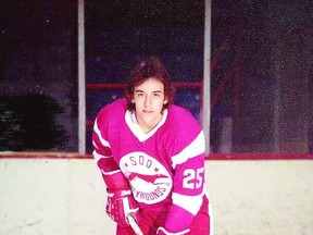 Jim Aldred was a hulking left winger for the Soo Greyhounds and a key playoff performer in their rivalry with the Brantford Alexanders.